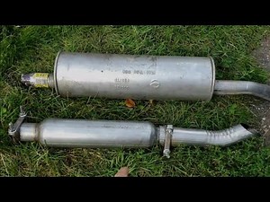 MGB Exhaust Muffler Vs GlassPack