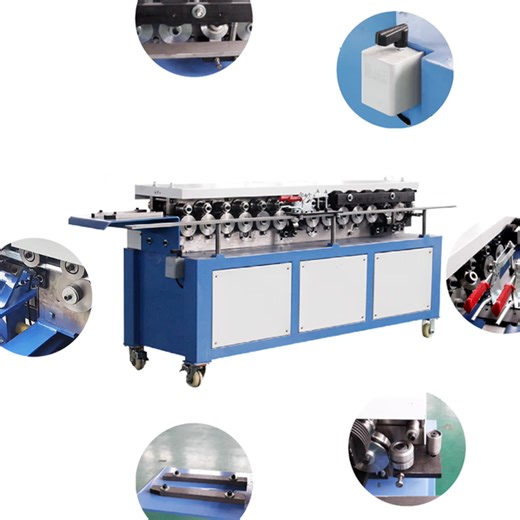 TDF Round Pittsburgh Lock Flange Forming Machine for HVAC Air Duct Machine
