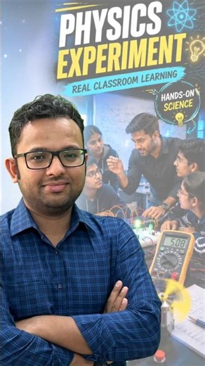 Physics Experiment in Classroom 🤯⚡ | Students Loved This! #physics #education #jeemains #neet2026