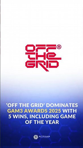 ‘Off The Grid’ Dominates GAM3 Awards 2025 with 5 Wins, Including Game of the Year