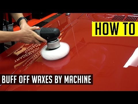 Buff Off Waxes & Sealants Using a Dual Action Polisher