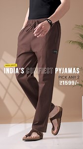 2.5K reactions · 19 comments | Refresh your Comfort with Our Super Comfy Pyjamas Pants For men.  These are Built From 100% Cotton Fabric which provides you with topmost comfort & 2x softness. ✌ Explore Now & Get Free Shipping !!! | Beyoung.in | Facebook