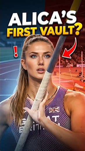 imagine Alica Schmidt Doing Pole Vaulting!🔥😍