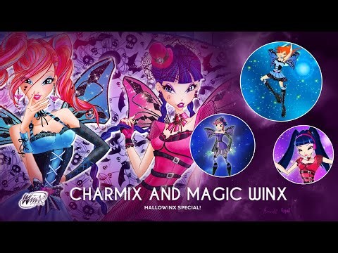 Winx Club - Hallowinx transformation Charmix and Magic Winx style [Fan made]