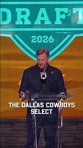 Caleb is a Cowboy 🤠 | 📺: #NFLDraft April 23-25 on NFLN/ESPN/ABC #DallasCowboys #CalebDowns #shorts