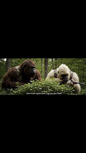 Bigfoot and Yeti hunting season butt joke. #entertainment #comedy #funny #humor #laugh #jokes