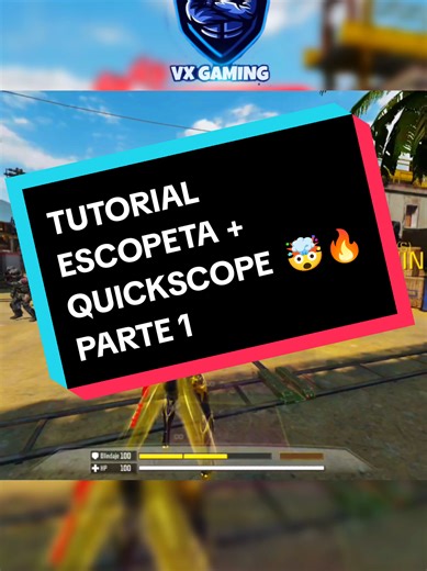 Tutorial para hacer quickscope con escopeta Parte - 1 😈🔥 #quickscope #fyyyyyyyyyyyyyyyy #fy #callofdutyclips #battleroyale #codm #clasecodmobile #vxgaming #tiktok #folowme #KRM