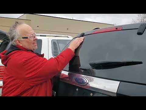 How to replace tailgate hatchback Ford Escape.
