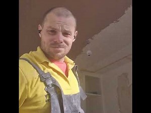 Plastering over artex