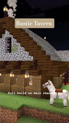 Rustic Tavern Minecraft