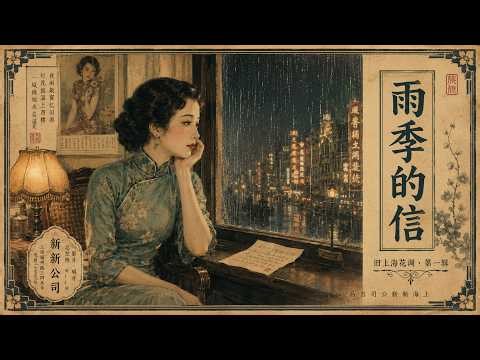 《雨季的信》 | 深夜 放鬆 助眠 陪伴 | 1930s Shanghai Jazz #舊上海 #爵士 #助眠 #1930s #shanghaijazz
