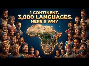 Why Africa Has More Languages Than the Rest of the World Combined