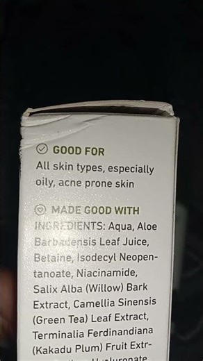 plam moisturizer.... all skin types