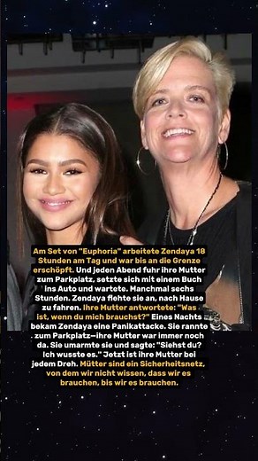 Warum Zendayas Mutter am Set von Euphoria auf sie wartete
