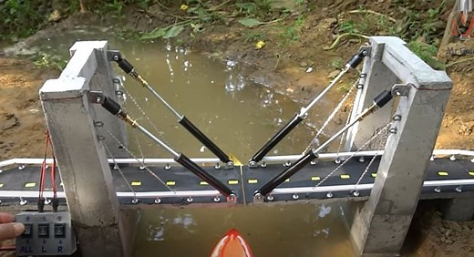 How To Build Your Own Motorized Drawbridge for Your Backyard