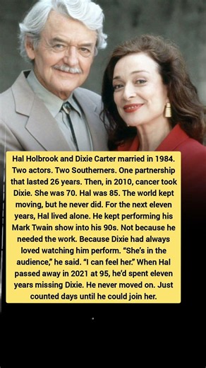A Love That Never Faded: Hal Holbrook’s 11 Years Missing Dixie Carter