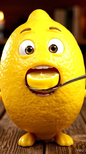 Cute Lemon ASMR Feeding 🍋😋 | Satisfying Fruit #Shorts #asmr