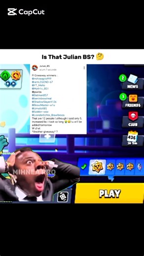 60k Subscribers Youtuber Add 🤯 #brawlstars
