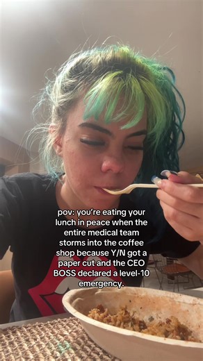 Emergency Lunch Disruption: A Hilarious POV