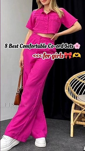 8 Best Comfortable Co-ord Sets😍🌸 trending co-ord sets🫶 #fashion #shorts #coordset #style #ootd #yt