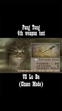 Pang Tong 4th Weapon vs Lu Bu – CHAOS MODE