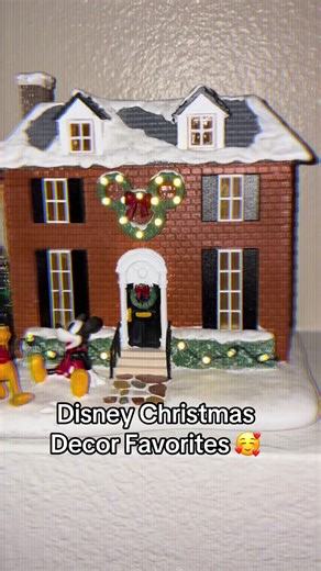 Started putting up a few of my favorite Disney decorations ✨🏰 Mickey magic meets Christmas cheer! It’s officially time to decorate! 🎄Can’t wait to dig through all the boxes! #disneychristmas #disneychristmasdecorations #christmasdecor #christmasdecorating #disneychristmasvillage