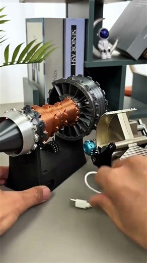 Effective with dynamo type engine parts in rotation of all parts with electrical effectiveness