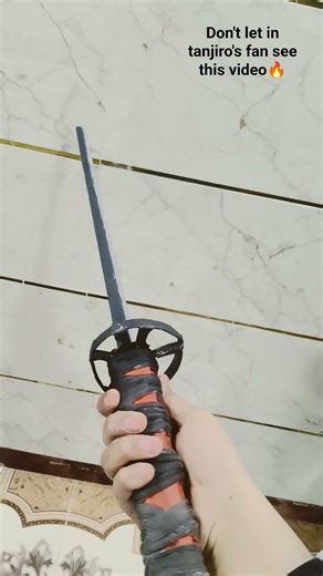 handmade tanjiro sword 🗡️# viral short #