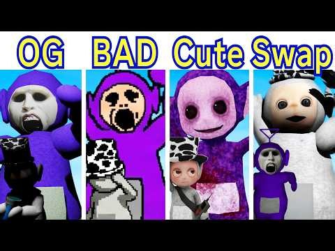 FNF Nocturnal Protocol: OG vs BAD vs SLENDYTUBBIES 0 RECORDS vs SWAP (Myths of Tubbyland)