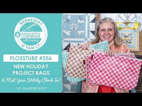 LIVE: Mid-Year Check In/WIP Parade, New Project Bags & June 2026 Stitch Quarterly! - FlossTube #256