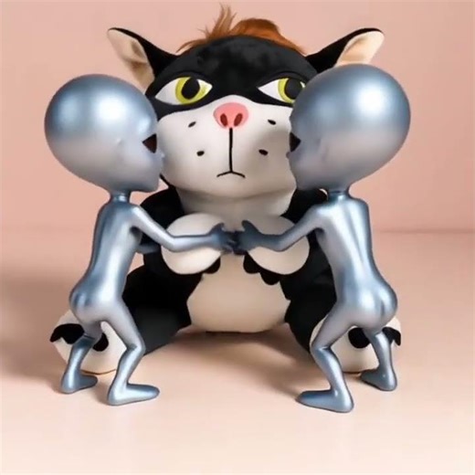 Kids Angry Cat Super Soft Toy