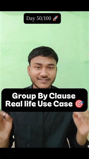 𝗨𝗱𝗮𝘆 | 𝗦𝗼𝗳𝘁𝘄𝗮𝗿𝗲 𝗘𝗻𝗴𝗶𝗻𝗲𝗲𝗿 | Day 50 of 100 🚀 SQL: the GROUP BY clause. Whether you need to find the average salary per department or the total number of orders by... | Instagram