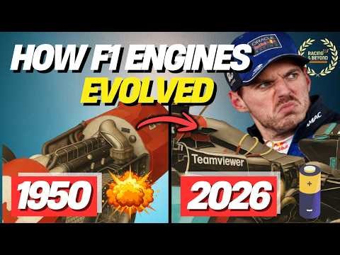 The Evolution (and Regression?) of Formula 1 Engines Explained in 18 Min | F1