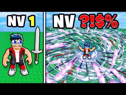 I used MAX LUCK to get the MOST POWERFUL SWORDS in Roblox Untitled Melee RNG