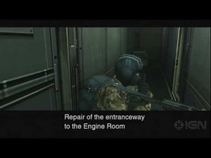 Metal Gear Solid 2 HD - Engine Room - Gameplay