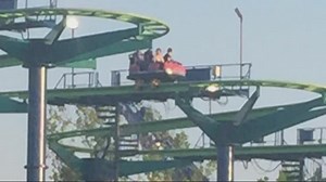 Carowinds ride gets stuck for nearly an hour, witness says