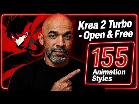 Krea 2 Turbo – The Open Source Image Winner! 155 Animation Styles tested.