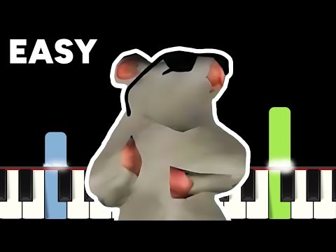 Chess Type Beat (Dancing Rat Meme) - Easy Piano Tutorial