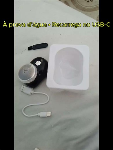 Mini Barbeador Elétrico Portátil À Prova D'água