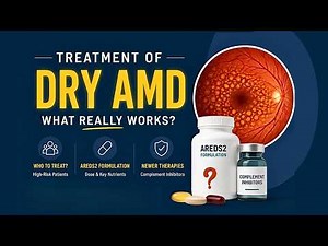Dry AMD Treatment: What Actually Works? (AREDS2 + New Complement Inhibitors)