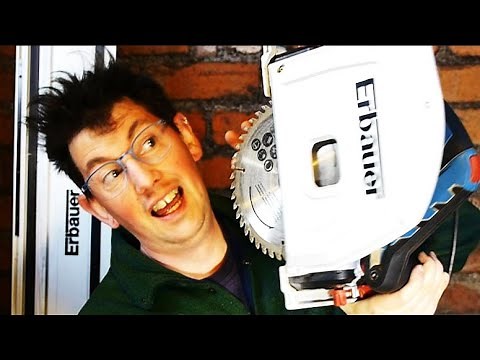 Erbauer ERB690CSW track saw (rail saw / plunge saw) long term review.