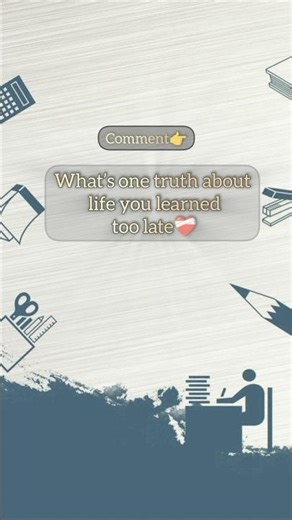 One Life Lesson You’ll Wish You Knew Earlier ❤️‍🩹 | Powerful Truth About Life #shorts