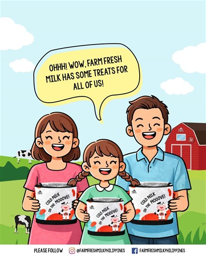 𝗜𝘁'𝘀 𝗮𝗹𝗹𝗹 𝗴𝗢𝗢𝗢𝗼𝗼𝗱! Creamy goodness in small packs! 😍 Easy to grab, perfect for the whole family—Farm Fresh Milk goes wherever you go. 🐮🥛 #farmfreshmilkphilippines #thejourneytofreshness #naturallywholesome | Farm Fresh Milk Philippines