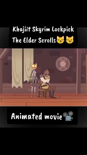 Khajiit Dragonborn: Lockpick Skyrim #pcgaming Elder Scrolls videojuego #videojuegos ‪@vanripper17‬