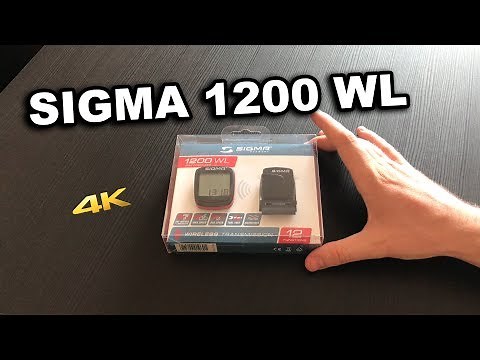 Unboxing 🎁 Ciclocomputador SIGMA 1200 WL