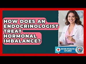 How Does An Endocrinologist Treat Hormonal Imbalance? - Doctor Specialties Explained