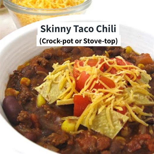 It’s officially chili season, and I’ve got 4 fantastic recipes that’ll warm you right up! 🥣✨ Each one’s hearty, healthy, and super easy to make — plus they freeze beautifully. Set up a fun chili bar, pile it on a baked potato, or spoon it over a taco salad. https://www.skinnykitchen.com/recipes/4-healthy-chili-recipes-0-freestyle-smartpoints/ #ChiliSeason #HealthyComfortFood #EasyDinnerIdeas #MealPrepMadeEasy #CozyEats | SkinnyKitchen