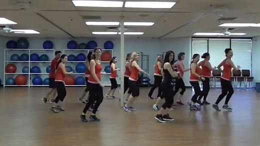 Fireball - Pitbull - Zumba workout - Choreo by Danielle's Habibis