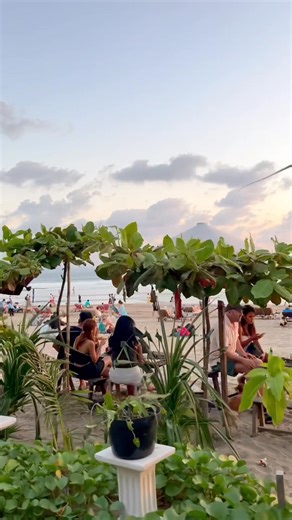 One of the perfect place to spend your sunset time. Seminyak beach 🏖️ | Galih Bali Tour - Bali Driver and Guide