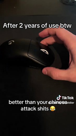 g pro x superlight 2 mogs any mouse #logitech #superlight2 #gaming #tech #attackshark